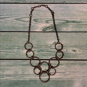 Premier Designs Gold Circle Necklace